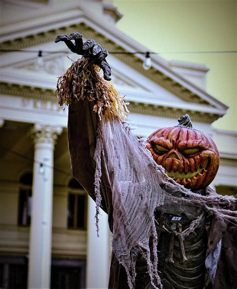 Jack O Lantern Scary Pumpkin Photograph By Silvy Tanamas