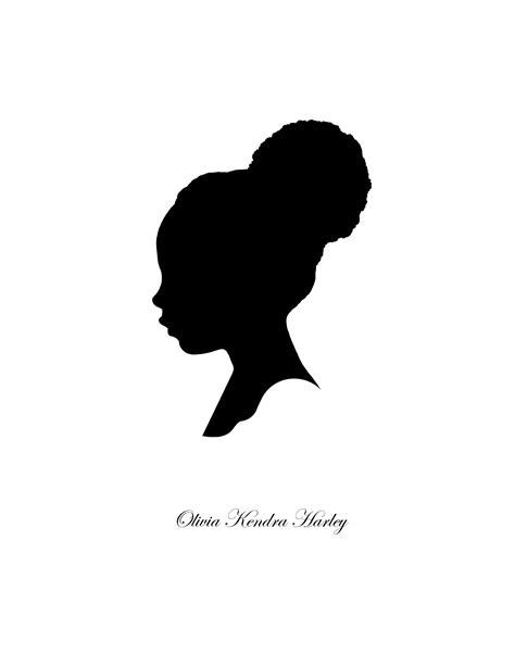 Woman Silhouette Black And White Womancr