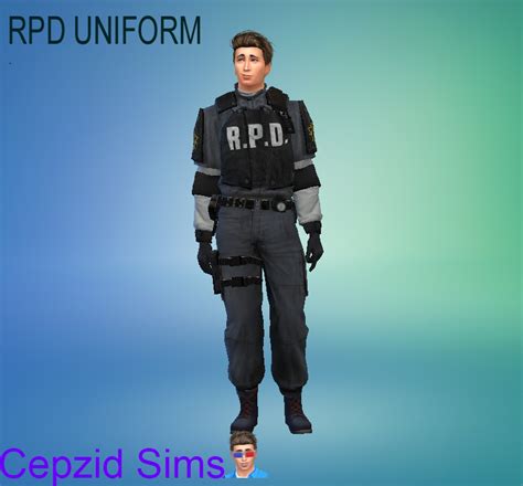 Leon Rpd Outfit Cepzid Sims