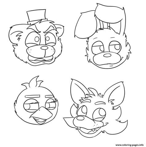 Freddy fazbear coloring page from five nights at freddy's category. Pin on Look Tyler!