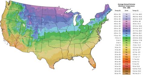 Plant Hardiness Zone Map The Tree Center™