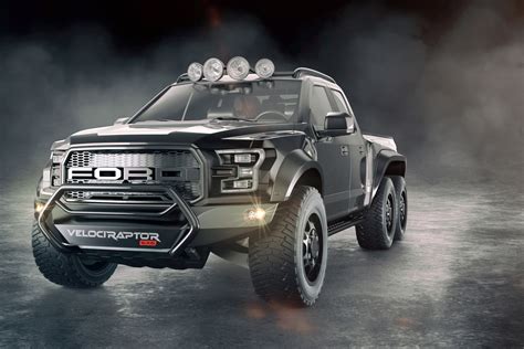 Henessey Velociraptor Is A Mad Mutant Ford Raptor Pick Up Auto Express