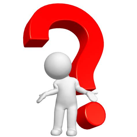 Download High Quality Question Mark Transparent Person Transparent Png