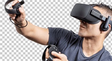 Oculus Rift Samsung Gear VR HTC Vive Virtual Reality Headset PNG