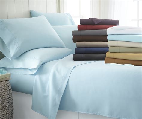 Ienjoy Home Premium Ultra Soft 6 Piece Bed Sheet Set Home Bed