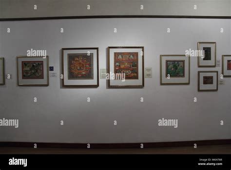 Paintings Exhibition In An Art Museum National Museum Janpath New