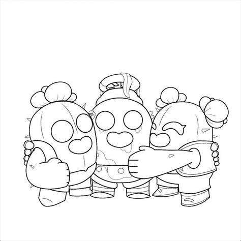 This fan art was created by draw it cute. Brawl Stars Coloring Pages Robo Mike - ColoringBay