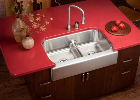 Deep skirt kitchen sink marble countertop coral console. 20 Wooden Free Standing Kitchen Sink | Home Design Lover
