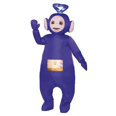 Adult Tinky Winky Inflatable Costume Teletubbies Spencer S