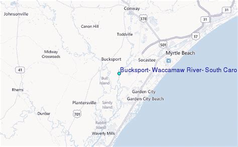 Bucksport Waccamaw River South Carolina Tide Station Location Guide