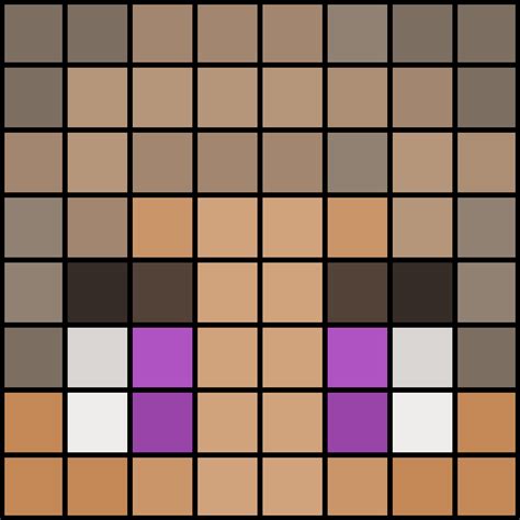 Purpled Painting Minecraft Minecraft Pixel Art Pixel Art Grid