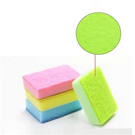 10pcs Cleaning Sponges Universal Sponge Brush Set Kitchen Cleaning Tools Helper823 In Cleaning