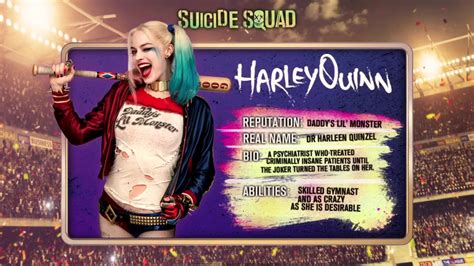 Suicide Squad Meet The Team ~ Harley Quinn Suicide Squad Photo