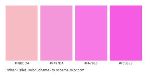 Pinkish Pallet Color Scheme Magenta