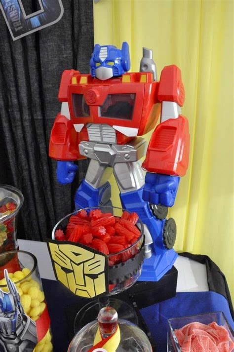 Transformers Birthday Party Ideas Photo 20 Of 22 Transformers Birthday Parties Transformer