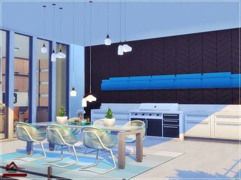 Wola Modern House No Cc By Marychabb At Tsr Sims 4 Updates