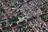Frankenthal (Pfalz) von oben - Stadtansicht des Innenstadtbereiches in ...