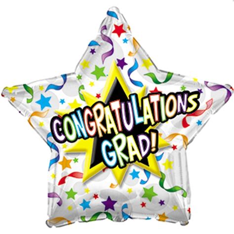 18in Congratulations Grad Foil Balloon Balloon Warehouse™