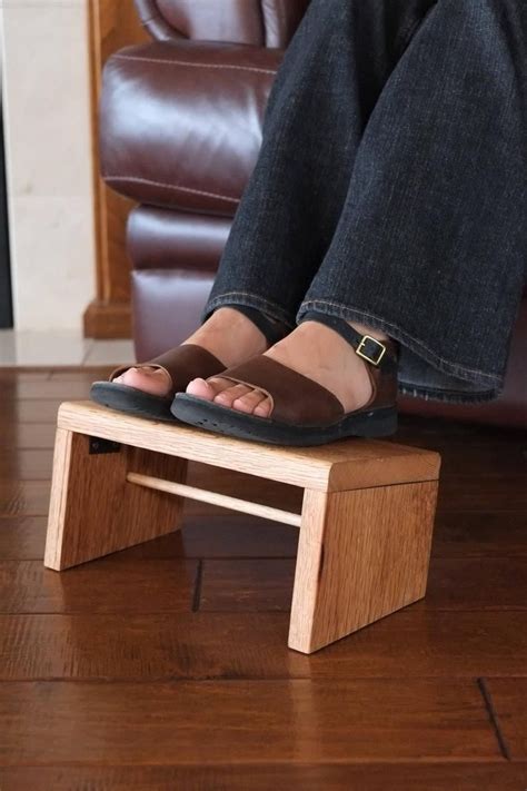 Ready To Ship Collapsable Foot Rest Foldable Foot Stool Folding Legs