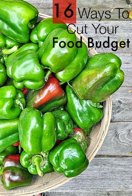 16 Ways To Successfully Cut Your Food Budget Life At Cobble Hill Farm