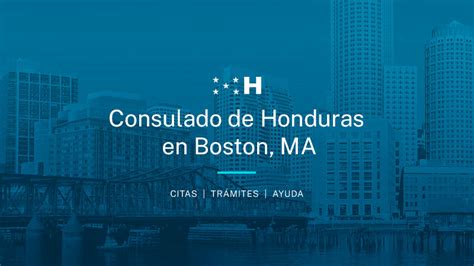 Consulado De Honduras En Boston Massachusetts Citas Consulares