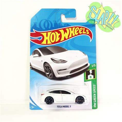 Hot Wheels Tesla Model 3 White Ebay