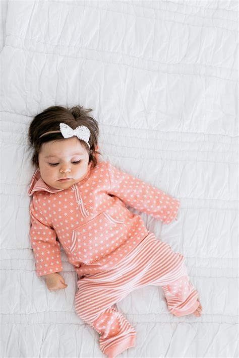 Baby Wear Clothing Pajamas Comfy Cute Girl Toddler Drawstring Onesie
