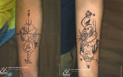Stunning Travel Tattoo Ideas Machu Tattoo Studio