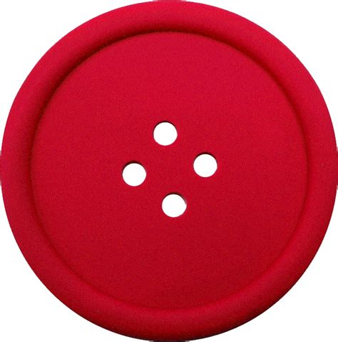 Download Red Sewing Button With 4 Hole Png Image For Free