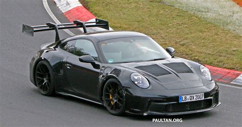 Spyshot Porsche 911 992 Gt3 Rs Sedang Diuji