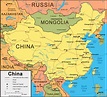 Map Of China With Major Cities And Rivers - Campus Map