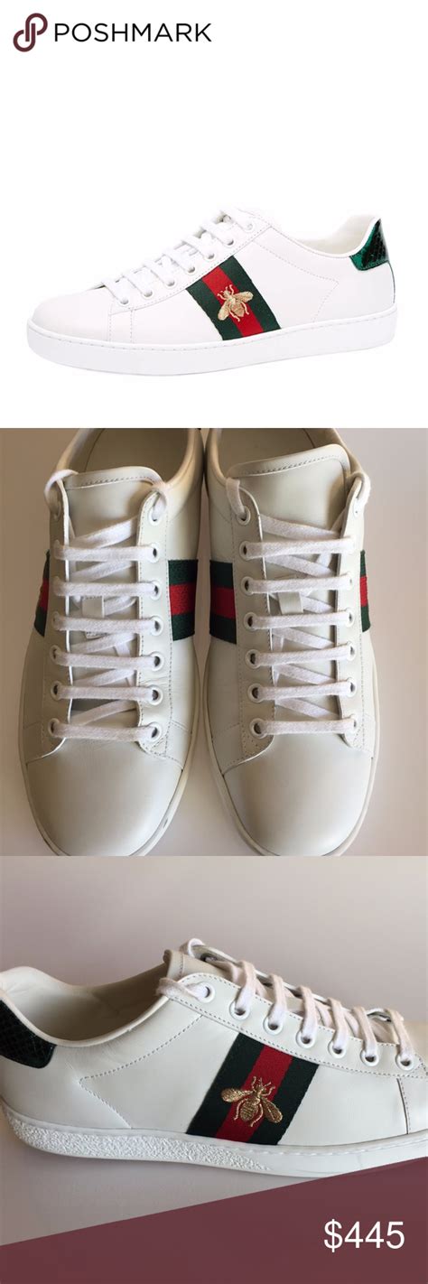 Gucci Womens Ace Embroidered Bee Sold Out Gucci Shoes Sneakers