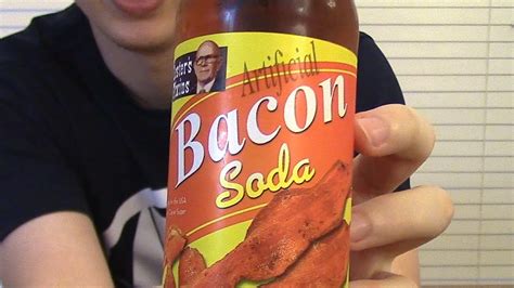 Bacon Flavored Soda Drift0r Tries The Worst Drink In The World Youtube
