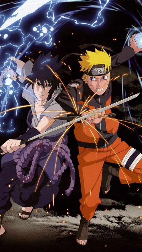 Naruto Fighting Sasuke Wallpaper