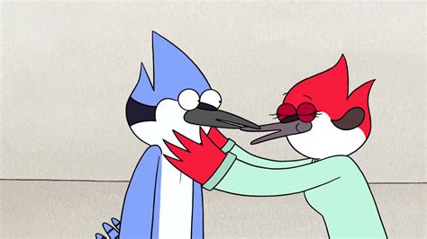 Regular Show Margaret Leaves The Airport And Kisses Mordecai Youtube
