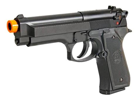 Pistola Airsoft Beretta M Kwc Spring Mm Preta Parcelamento Sem Juros