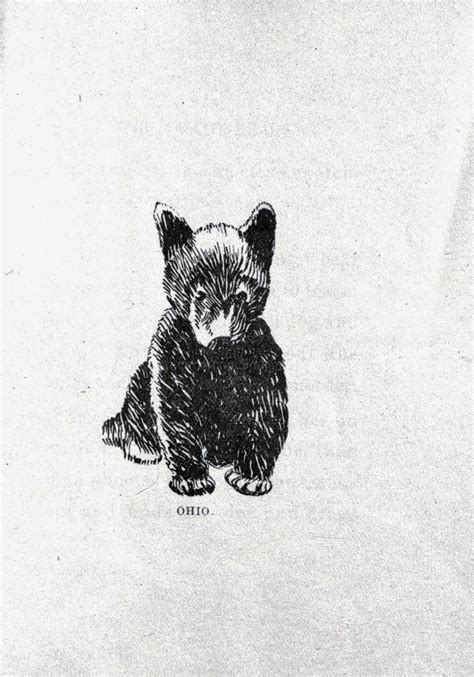 Tattoo Retro Bear Drawing Thanks Vintage Printable Click To See