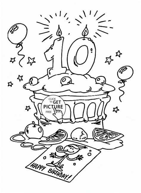 Simple happy birthday coloring page: Get This Free Happy Birthday Coloring Pages to Print Out ...