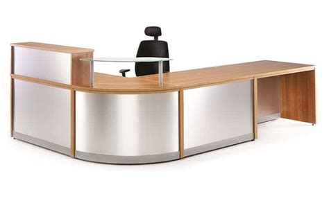 It must combine the total package of effective use of space, environmental factors involving surface finishes, lighting and it provisions along with quality seating to provide the right ambiance and a quality experience for all visitors. Reception Desks - Fusion Office Design