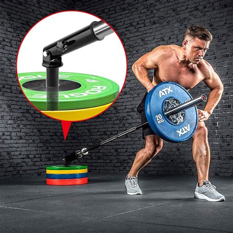 Barbell Landmine Attachments T Bar Row Attachments With 360° Swivel