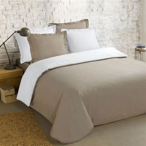 Vuoi creare un letto a modo tuo? Copripiumino e due federe quadrate (200 cm) Bi-Colore ...