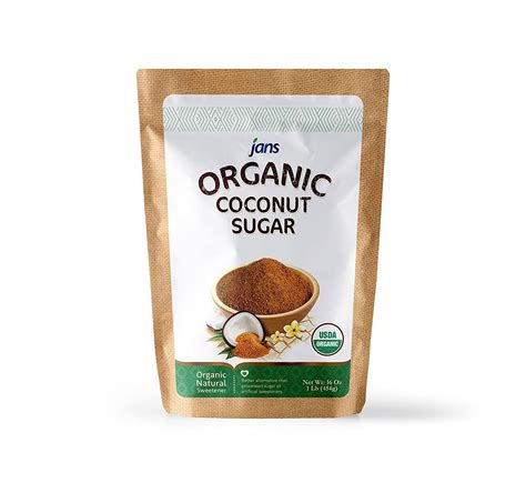 Jans Organic Coconut Sugar Lbs Bolsabuy Com In Organic