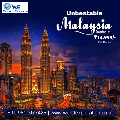 Scintillating malaysia tour packages await you. Explore the best of Malaysia with our 5Night/6Days ...