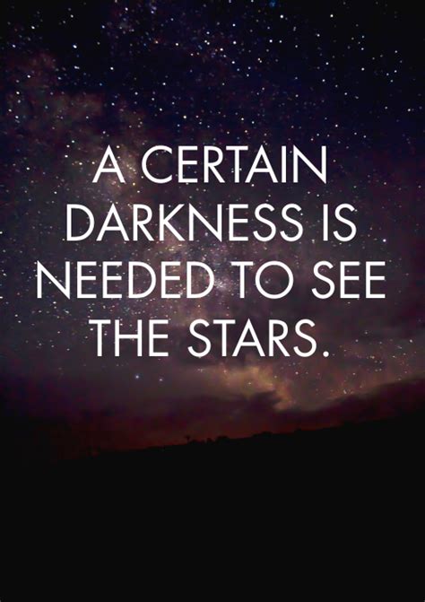 Darkness And Stars Quote Template Postermywall