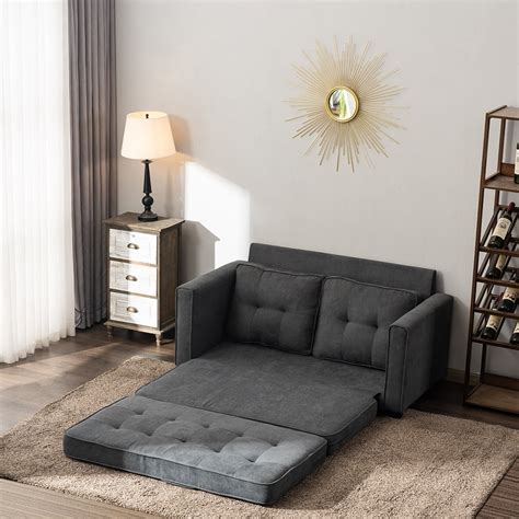 Kepooman Sofa Bed Modern Convertible Folding Sofa Couch Suitable For