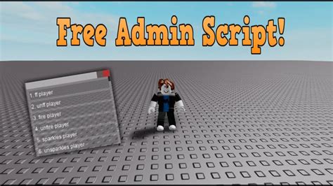 Roblox Exploiting Free Admin Script Commands Youtube