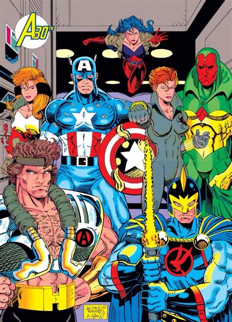 Avengers 30th Anniversary 1993 Avengers 365 Avengers Comics