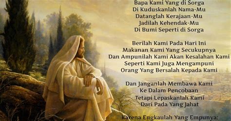 Banyak orang, ketika mereka belajar topik ini, berhenti pada kata kami (=our), kata pertama di awal doa. Bagaimana doa bapa kami (2) | Info Katolik