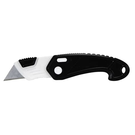 Warner Folding And Locking Plastic Utility Knife W 6 Blades By Warner At