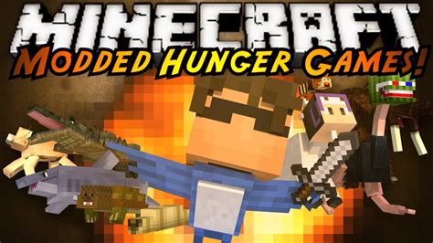 Minecraft Modded Hunger Games Morph Mod Youtube